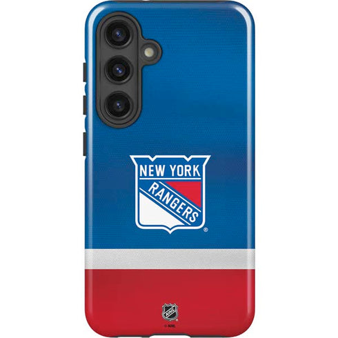NHL New York Rangers Jersey Galaxy S25 Impact Case